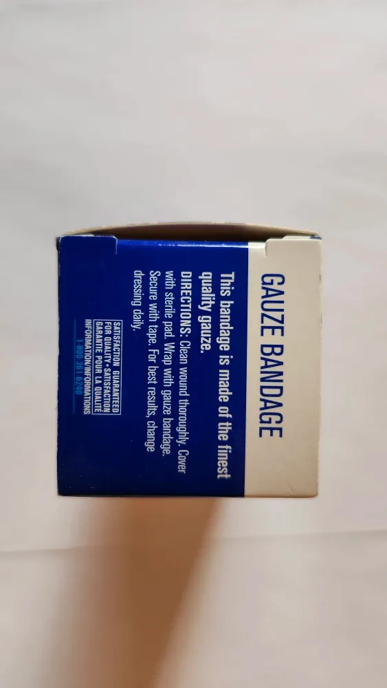 Mansfield Premiers Soins Gauze Bandage 4" x 10 yds image indicator(4)