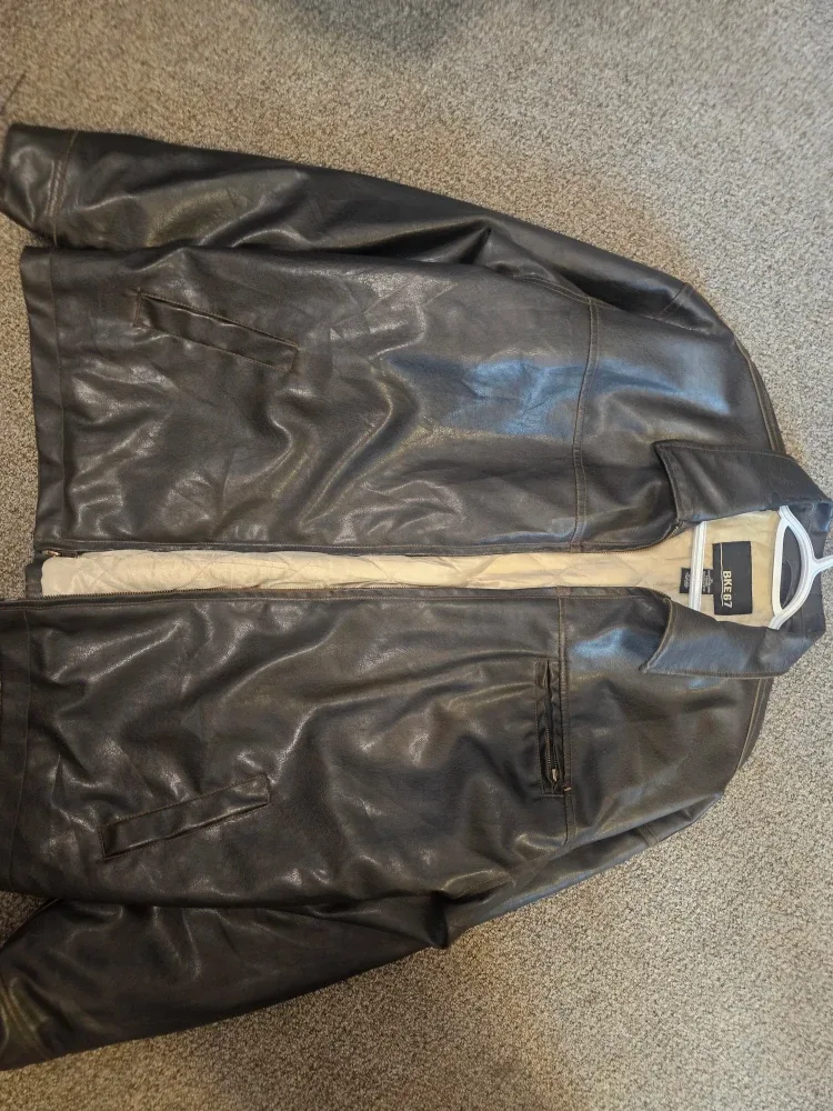 BKE 67 Brown Leather Jacket