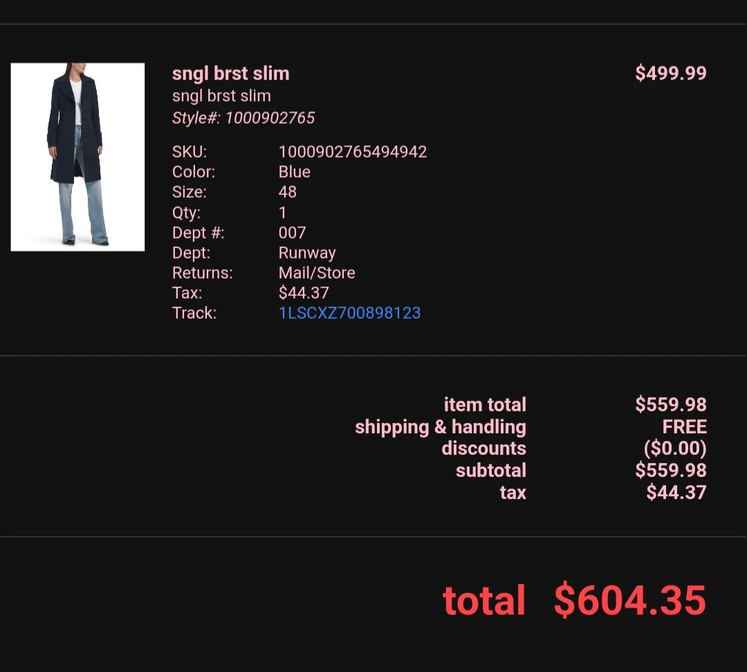 Loro Piana Cashmere Bland winter coat