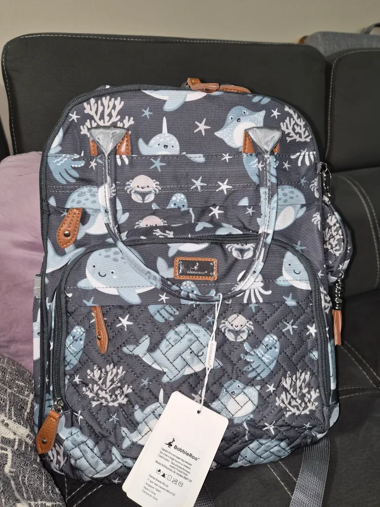 BobbleRoo Diaper Bag Backpack - New with Tags!