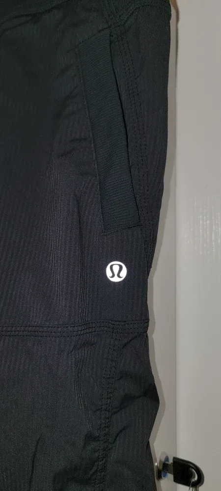 Lululemon Black Drawstring Pants image indicator(2)