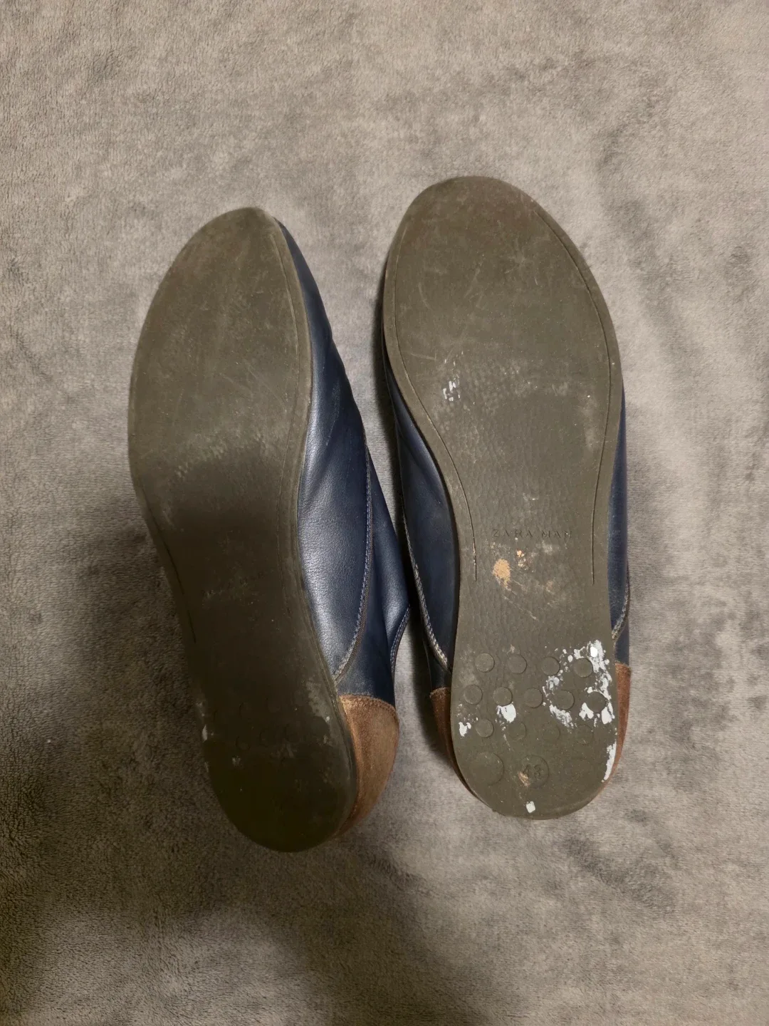 Blue Leather Dress Shoes image indicator(2)