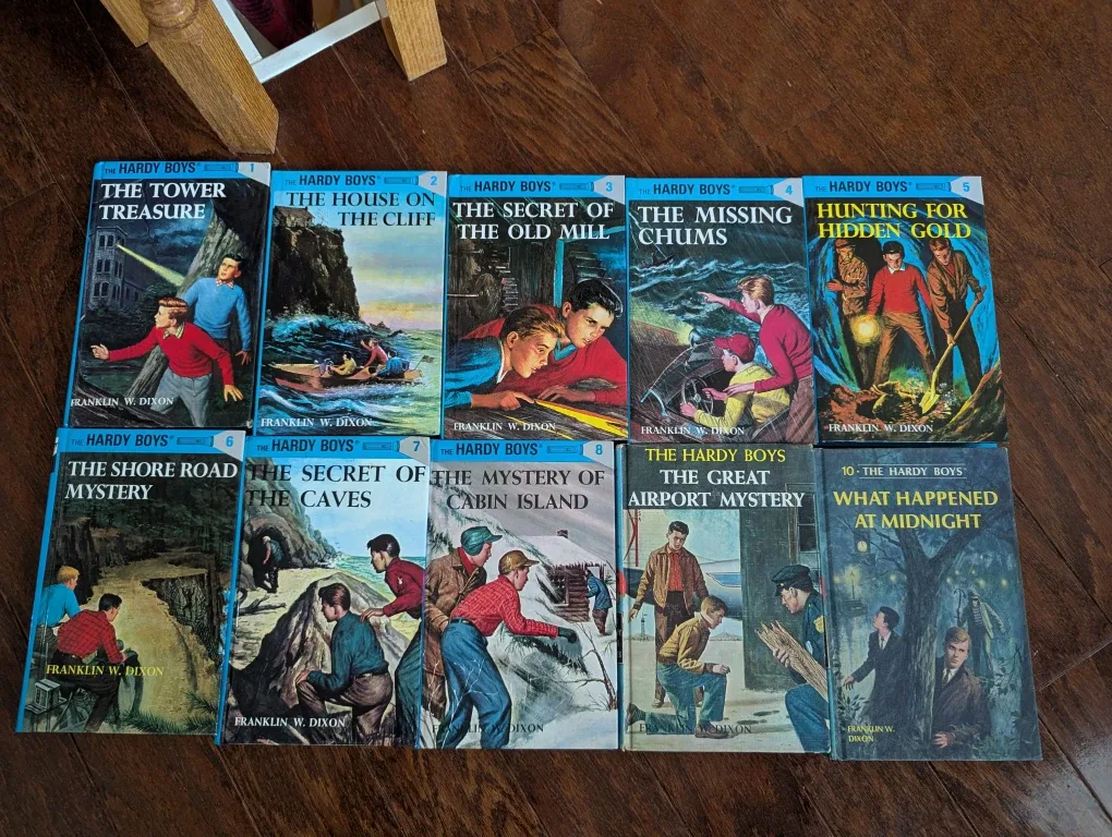The Hardy Boys Books - Series 1-10 hardcover