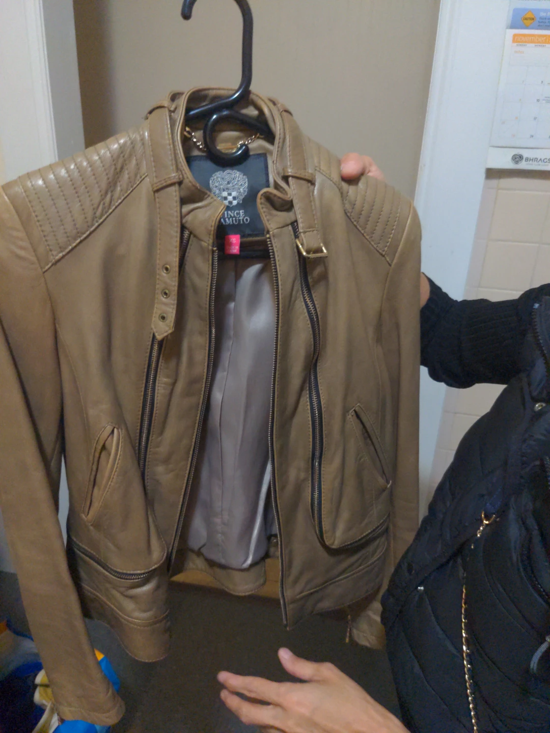 Vince Camuto Leather Jacket - photo 3