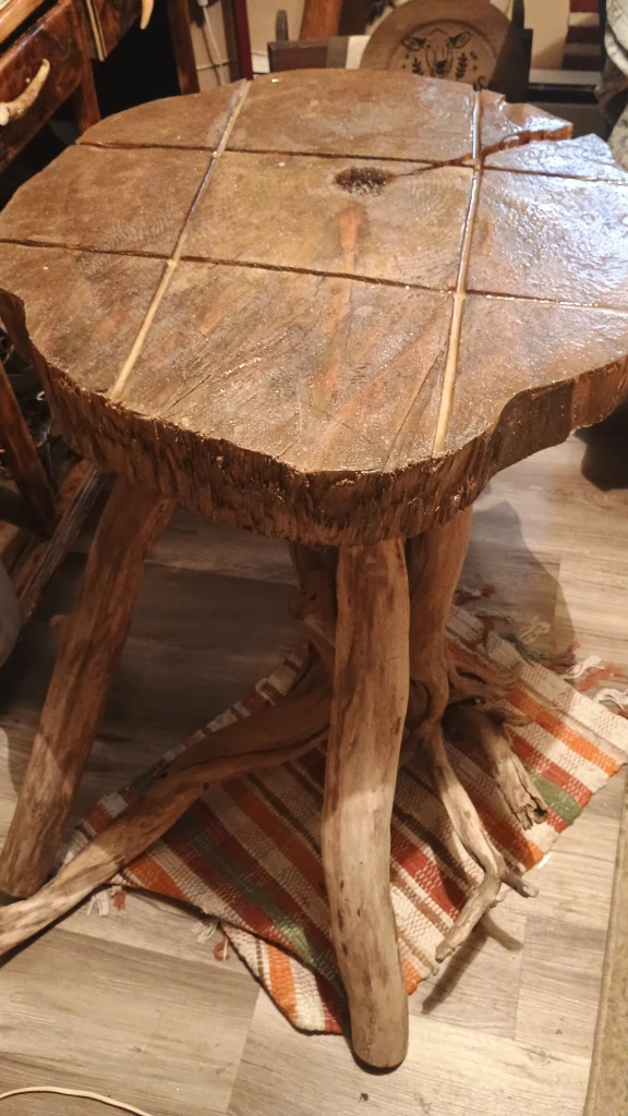 Unique Driftwood Accent Table - photo 3
