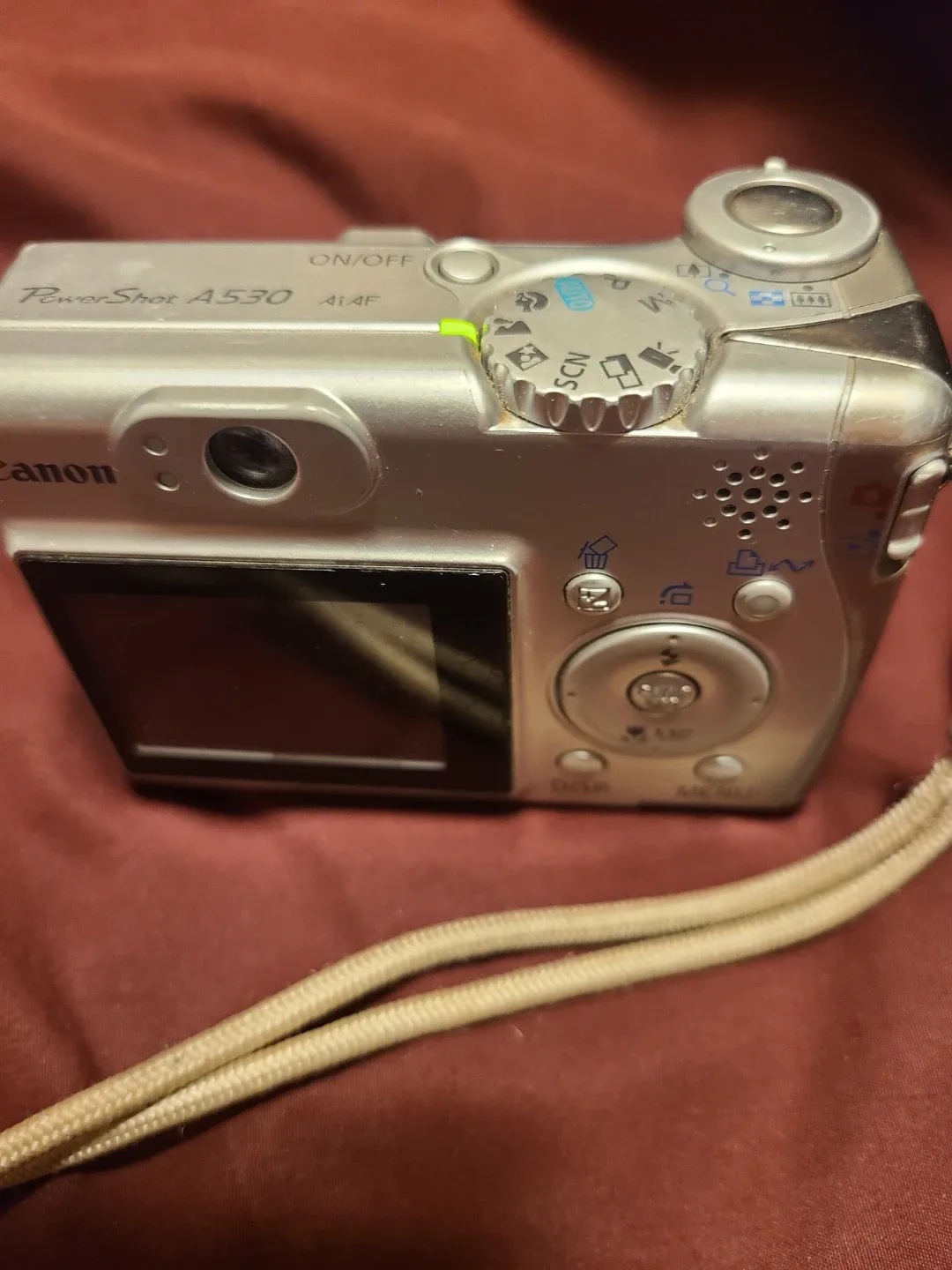 Canon PowerShot A530 Digital Camera image indicator(6)