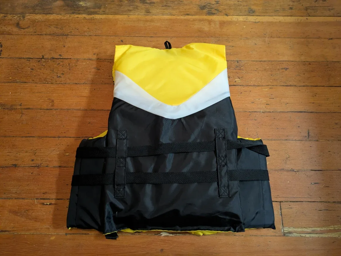 Fluid Adult Medium Life Jacket - Yellow/Black image indicator(2)