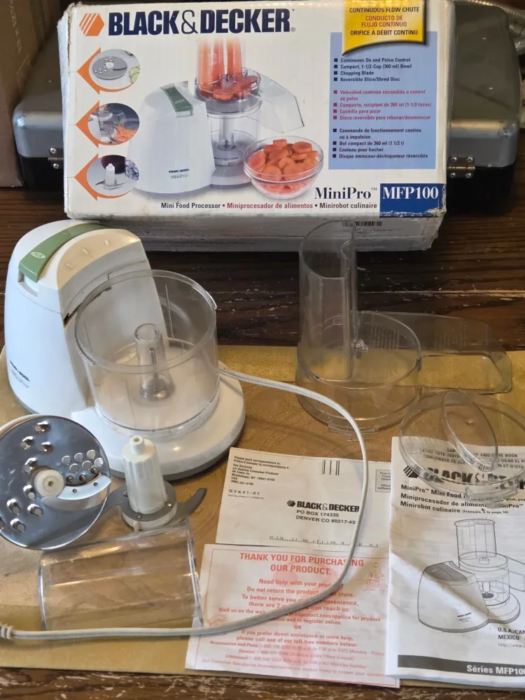 Black & Decker MiniPro Food Processor MFP100