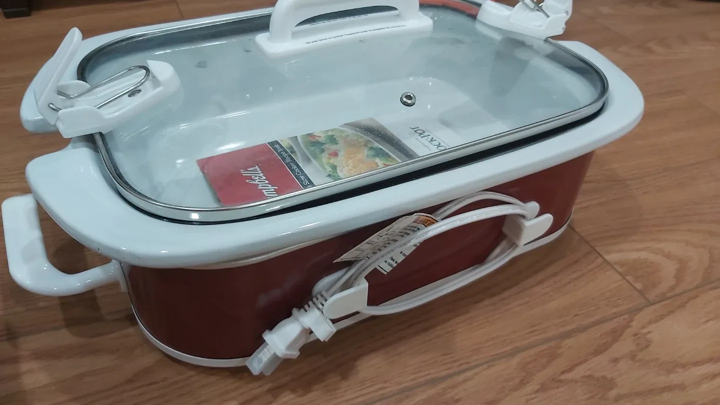 Classic Red Crock Pot image indicator(4)