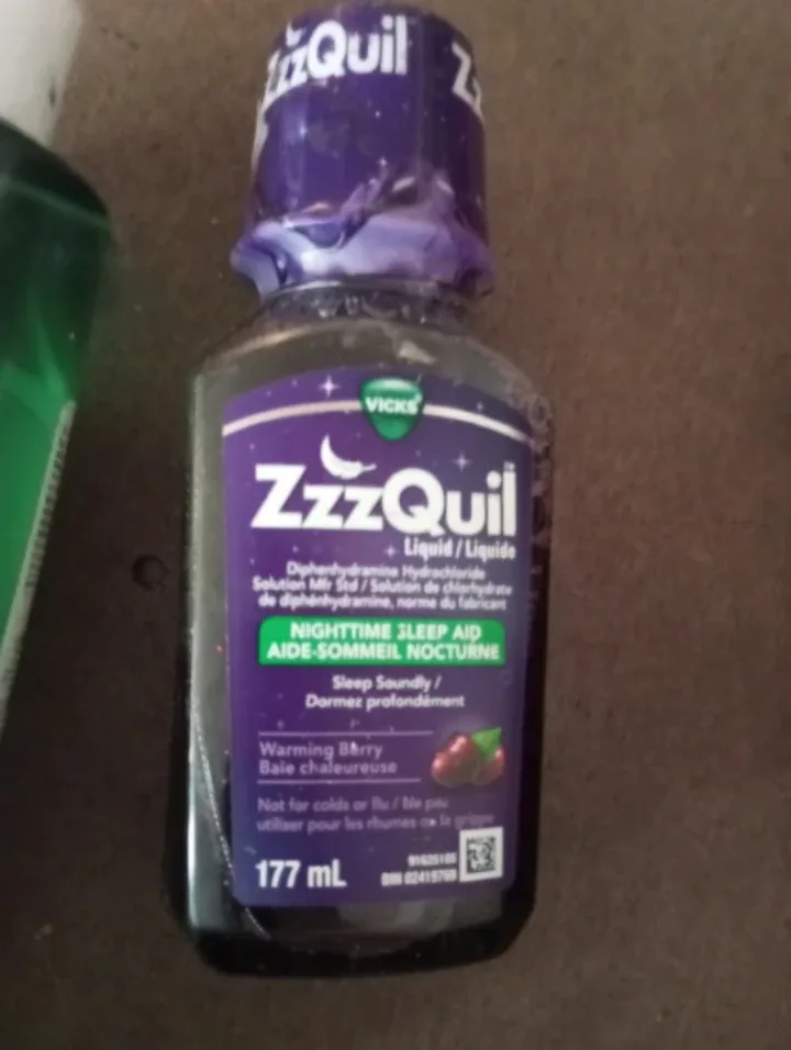 Vicks ZzzQuil Nighttime Sleep Aid - 177mL