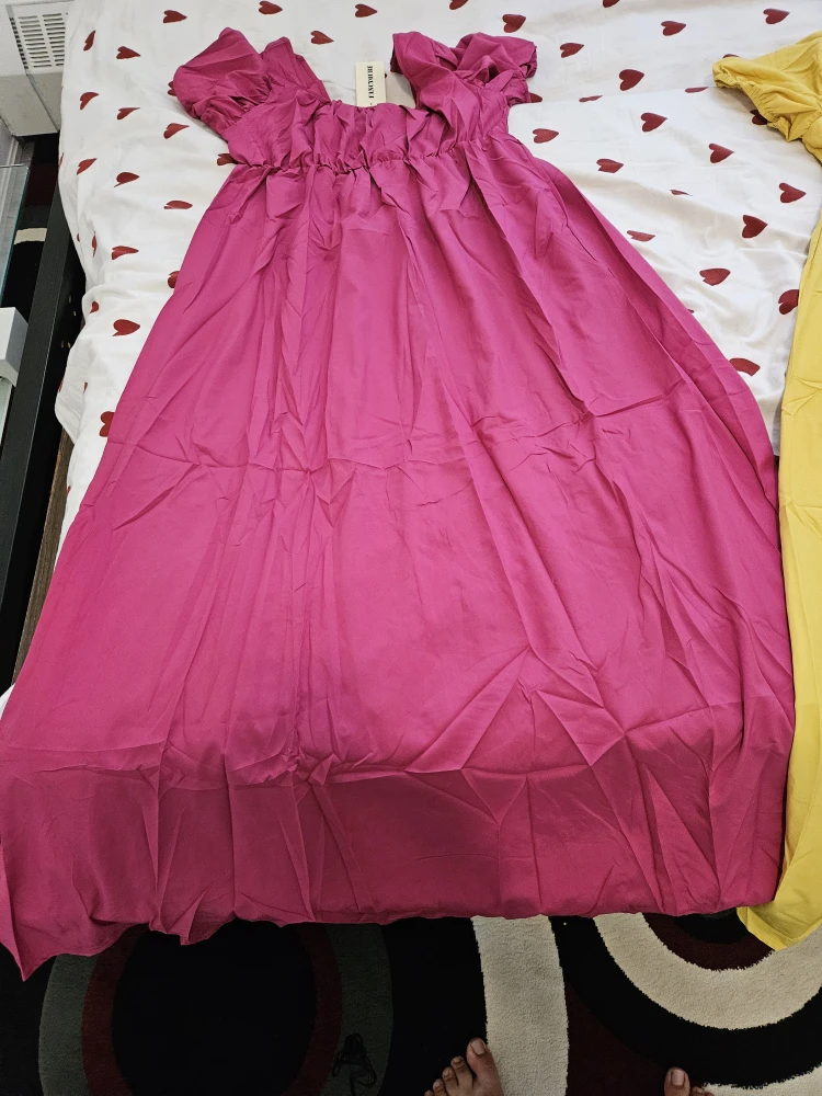 New Yellow Maxi Dress - Size XL - photo 4