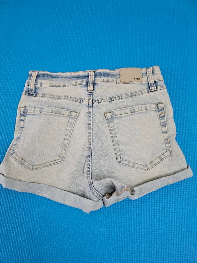 AERO Denim Shorts - Size 7/8 image indicator(2)