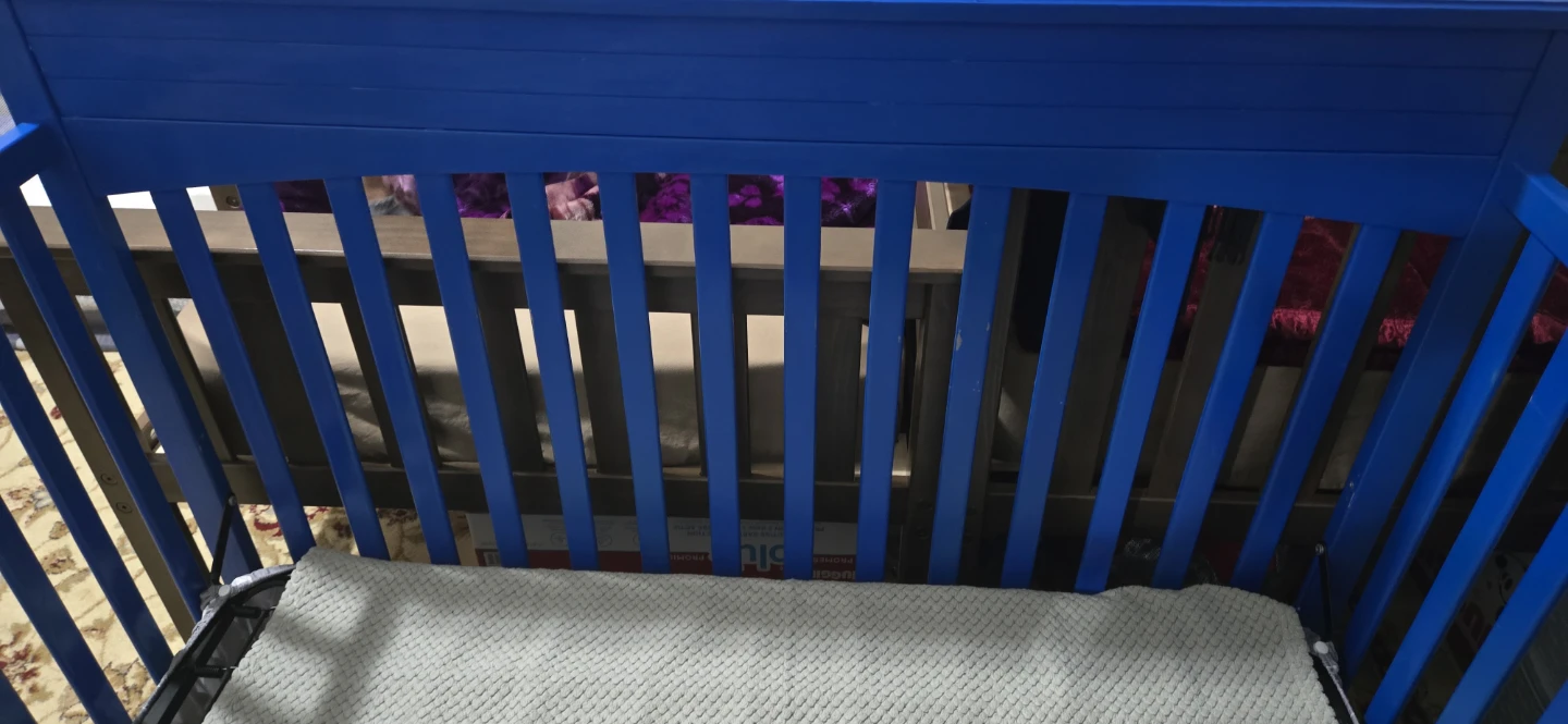 Blue Baby Crib - photo 2