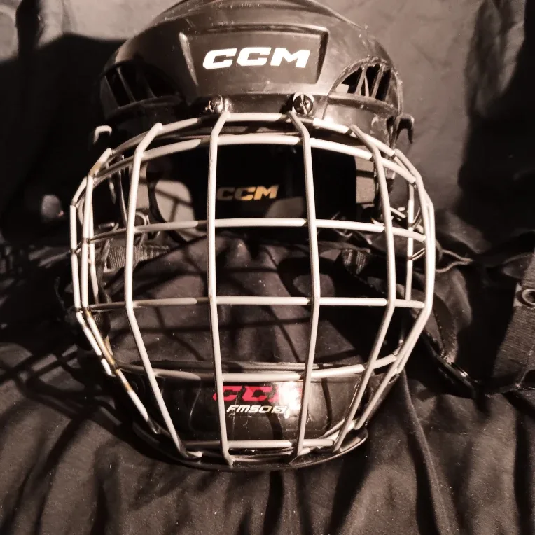 CCM Hockey Helmet with FM50 Cage