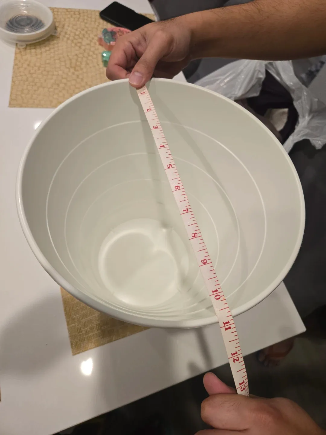 White Plastic Waste Bin / Trash Can image indicator(3)