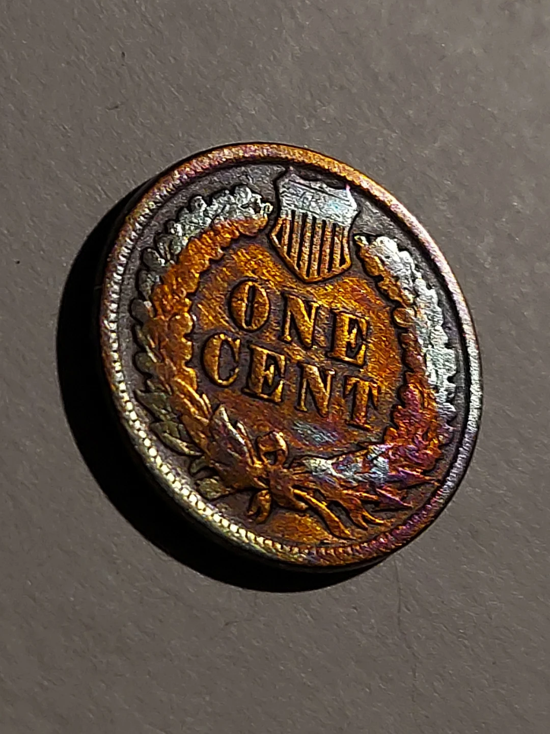 1881 Indian Head One Cent Coin - photo 2