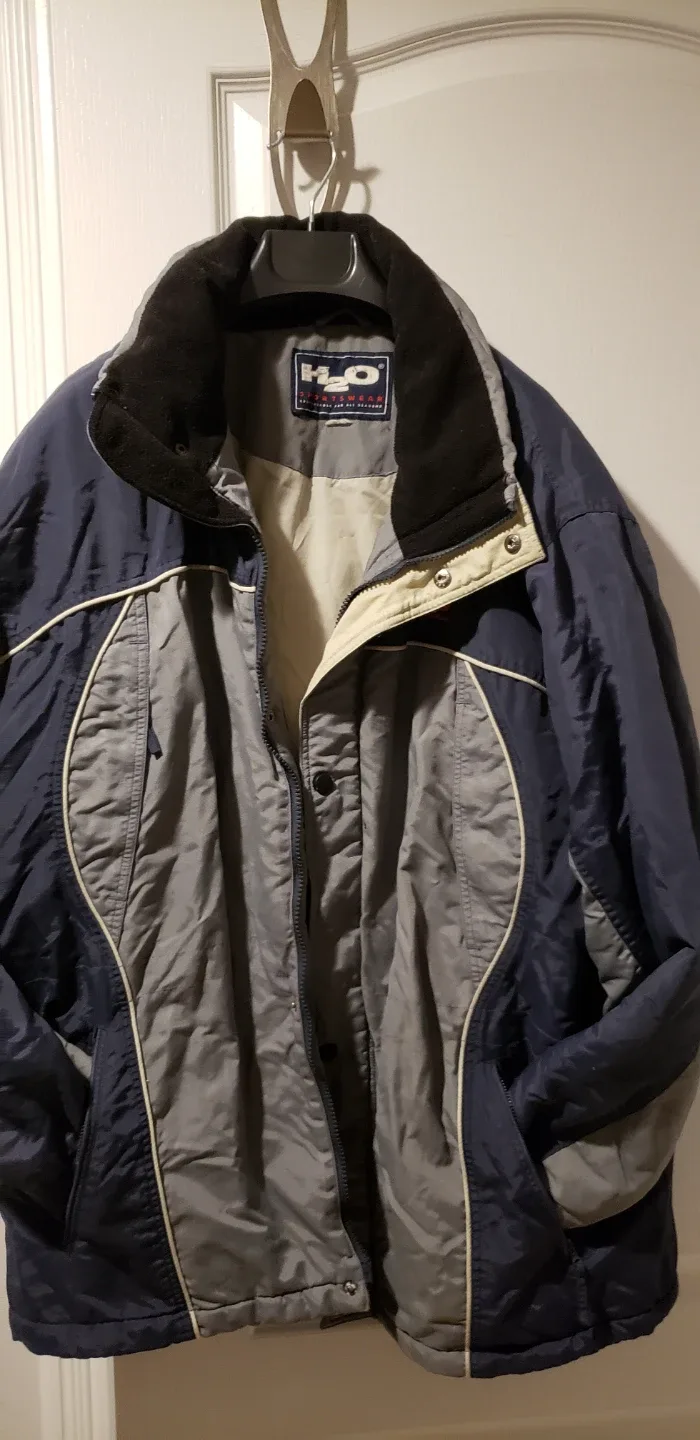H2O Blue & Grey Winter Jacket thumbnail