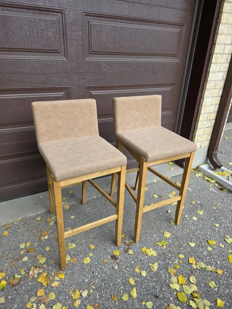 2 New Nathan James bar stools