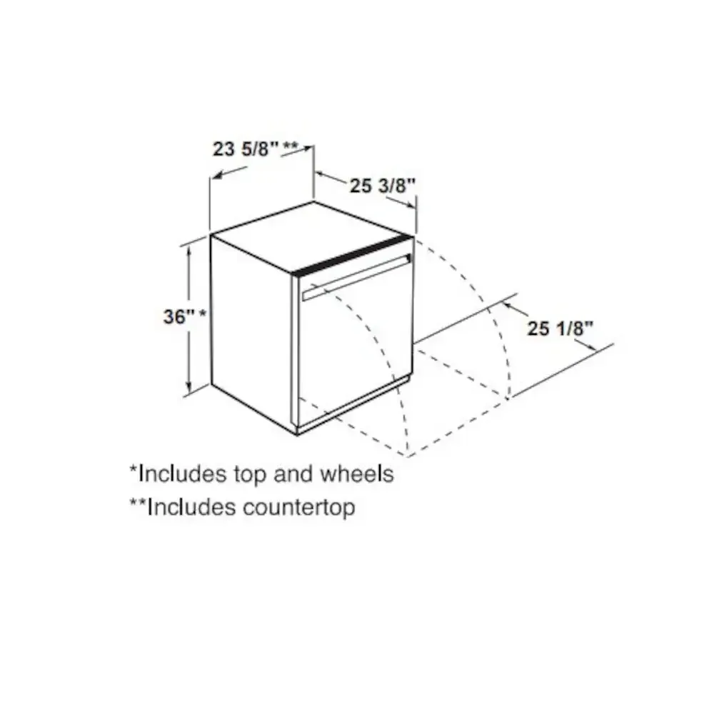 GE 24-inch Portable Dishwasher - White image indicator(4)