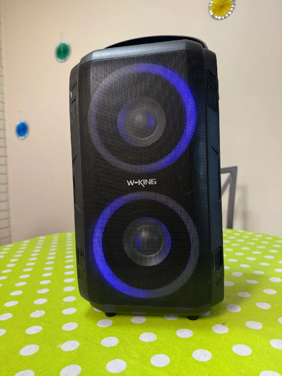 🎶 W-KING T9-2 180W Peak Bluetooth Speaker – Deep Bass Beast! 🔥 image indicator(2)