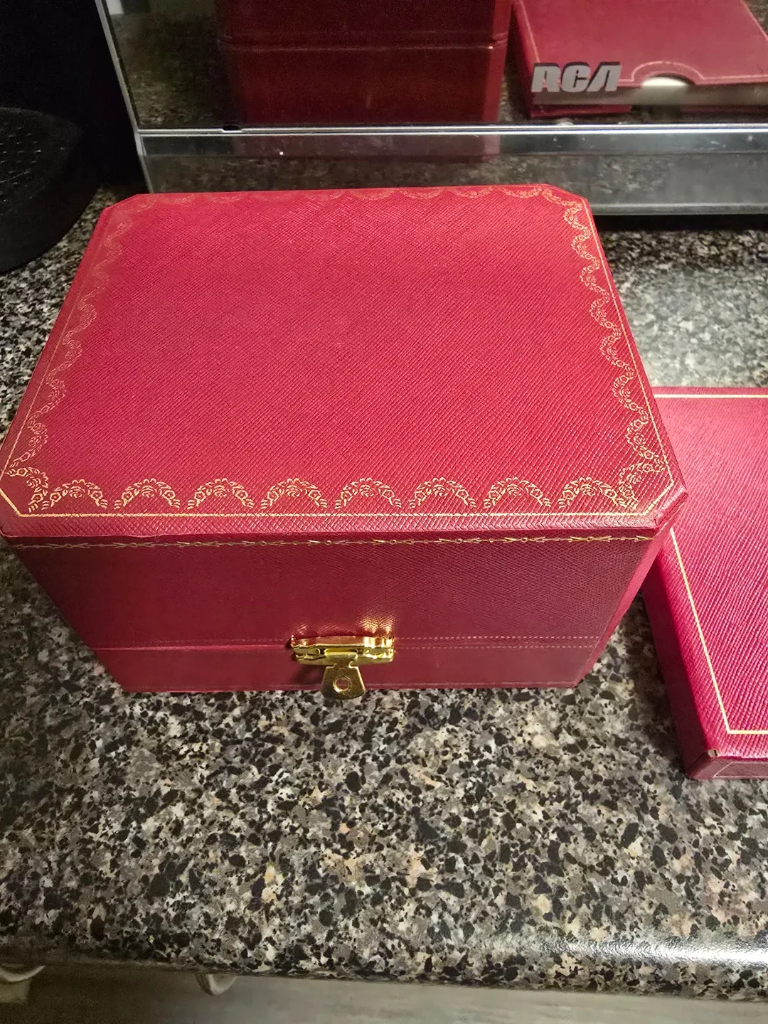 🥕  Cartier Santos Galbee Watch with Box image indicator(2)