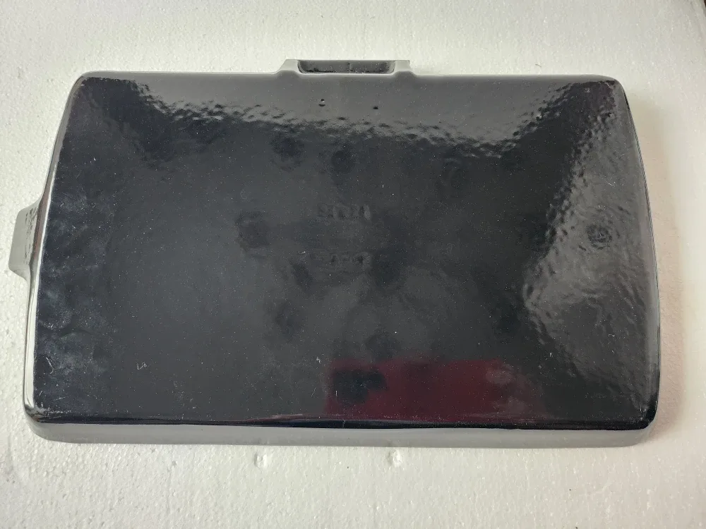 Cast Iron Grill Pan with Red Handle image indicator(3)