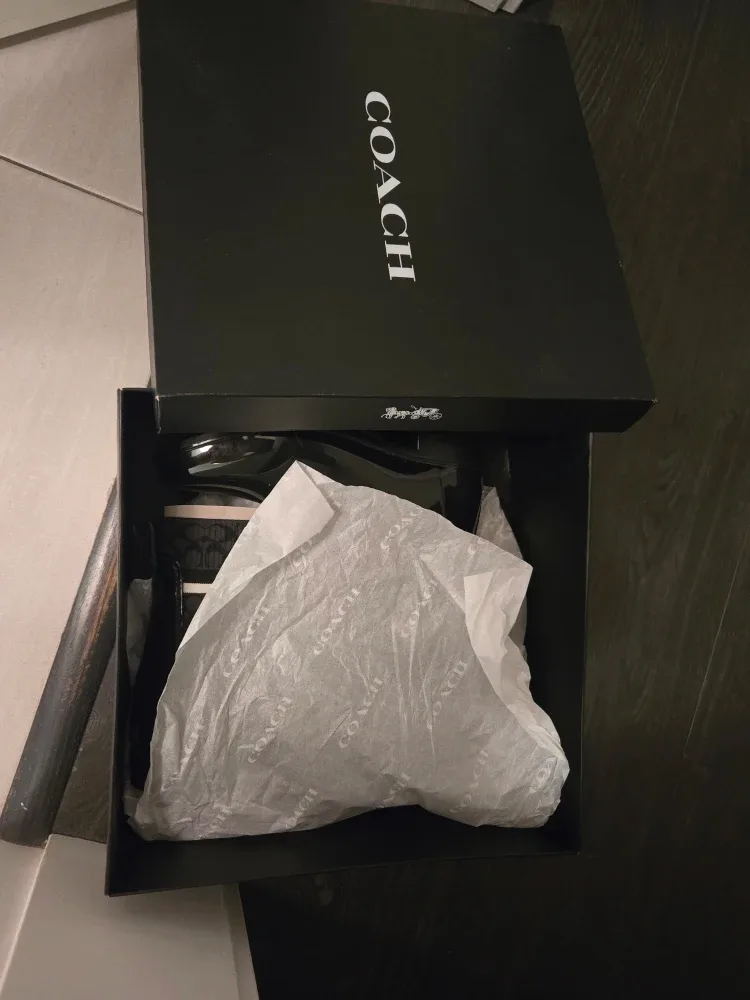 Coach Rivington Rubber Rain Bootie, Black, Size 8 image indicator(2)