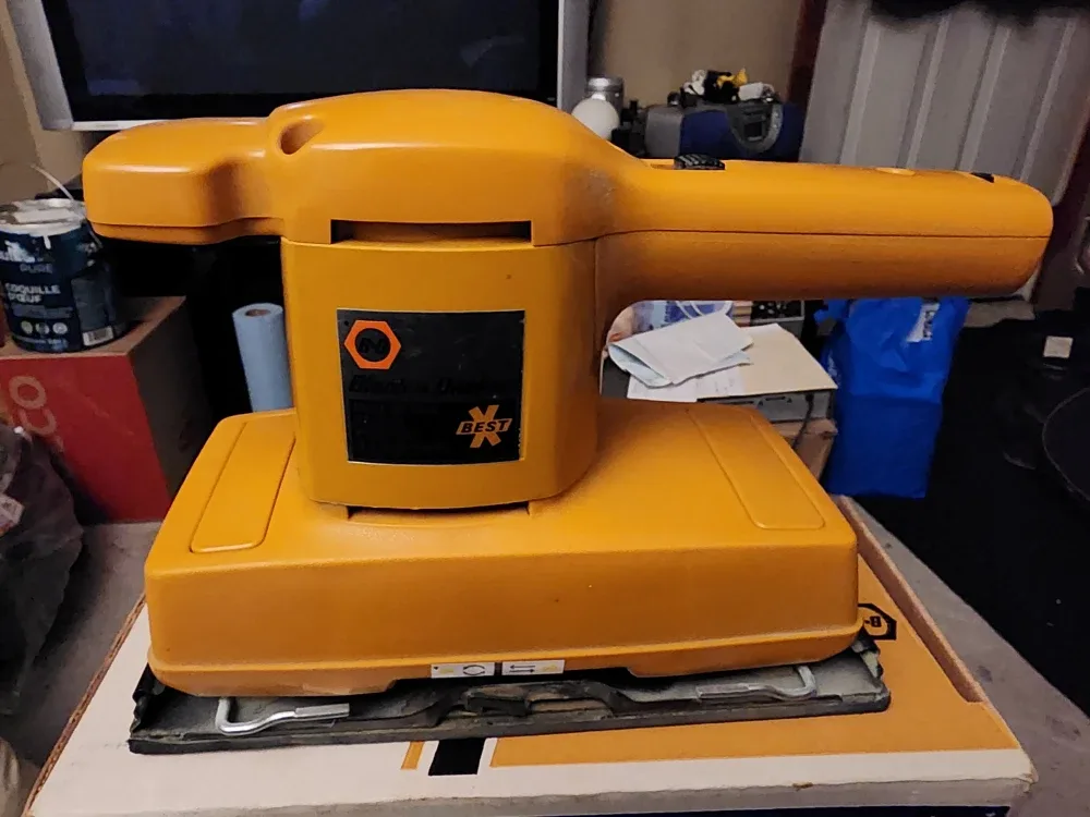 Black & Decker Dual Action Flat  Sander ( orbital & Striaght ) image indicator(5)