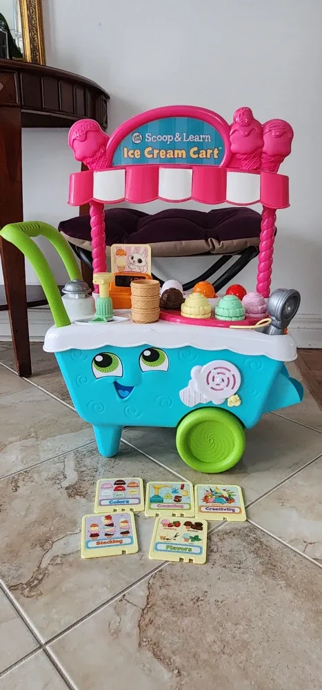 LeapFrog Scoop & Learn Ice Cream Cart