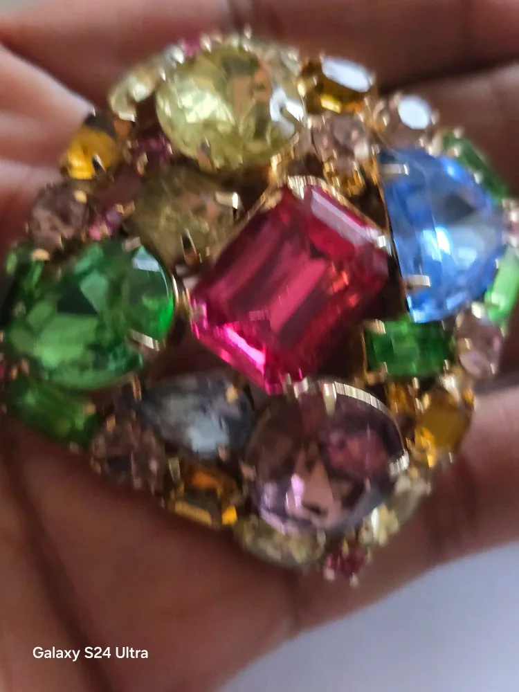 Vintage Rhinestone Brooch