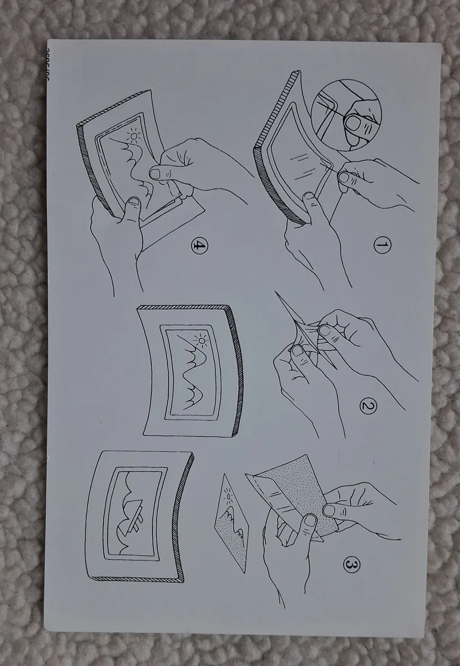 Cristal d'Arques 'Feuille' Picture Frame image indicator(6)