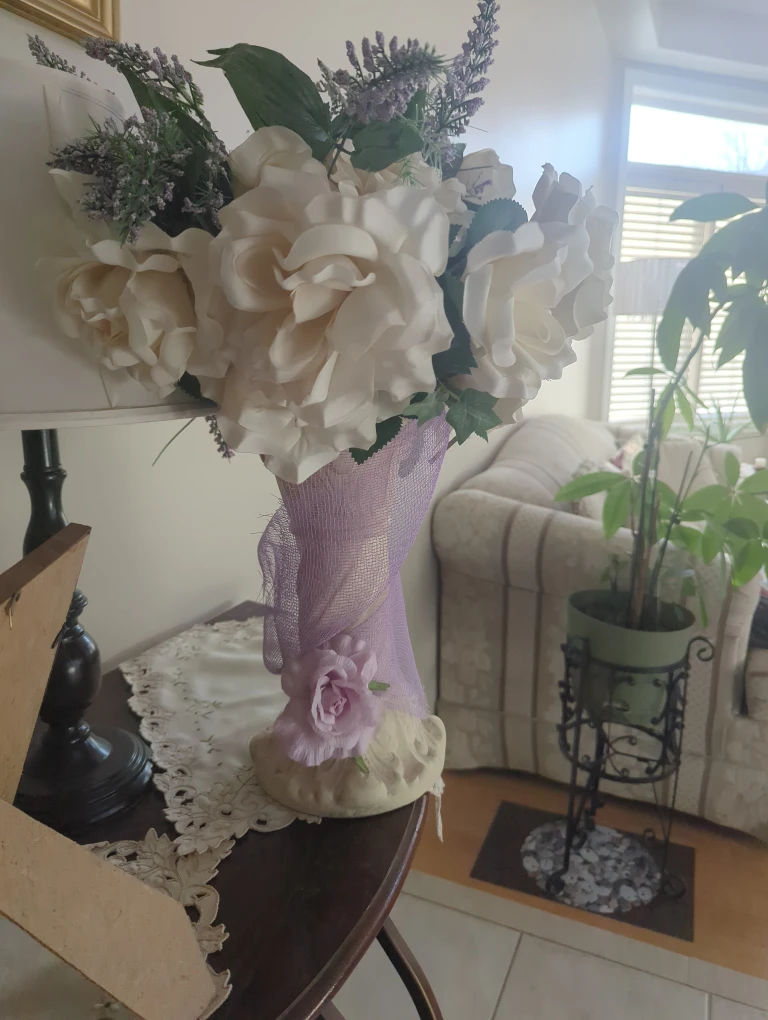 Floral Arrangement with Vase