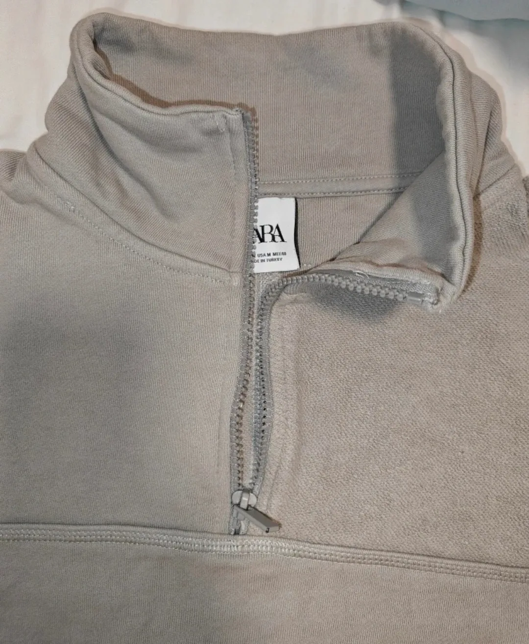 Zara Half-Zip Sweatshirt - Size M