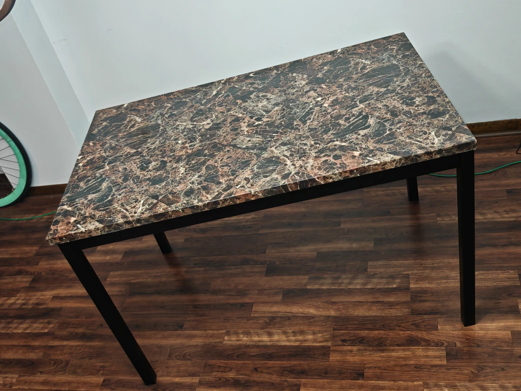 Marble Pattern Dining Table - photo 4