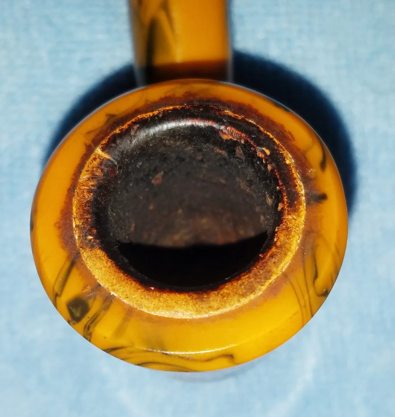 Vintage 1970's Hilson Fantasia Meershaum Lined Pipe image indicator(8)