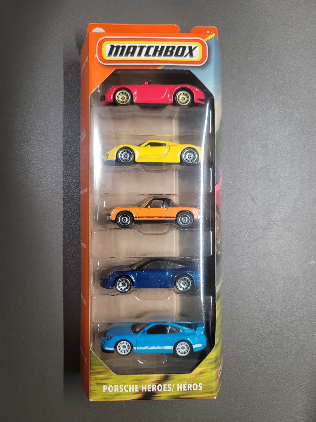 Matchbox Porsche Heroes 5-Pack - New! thumbnail