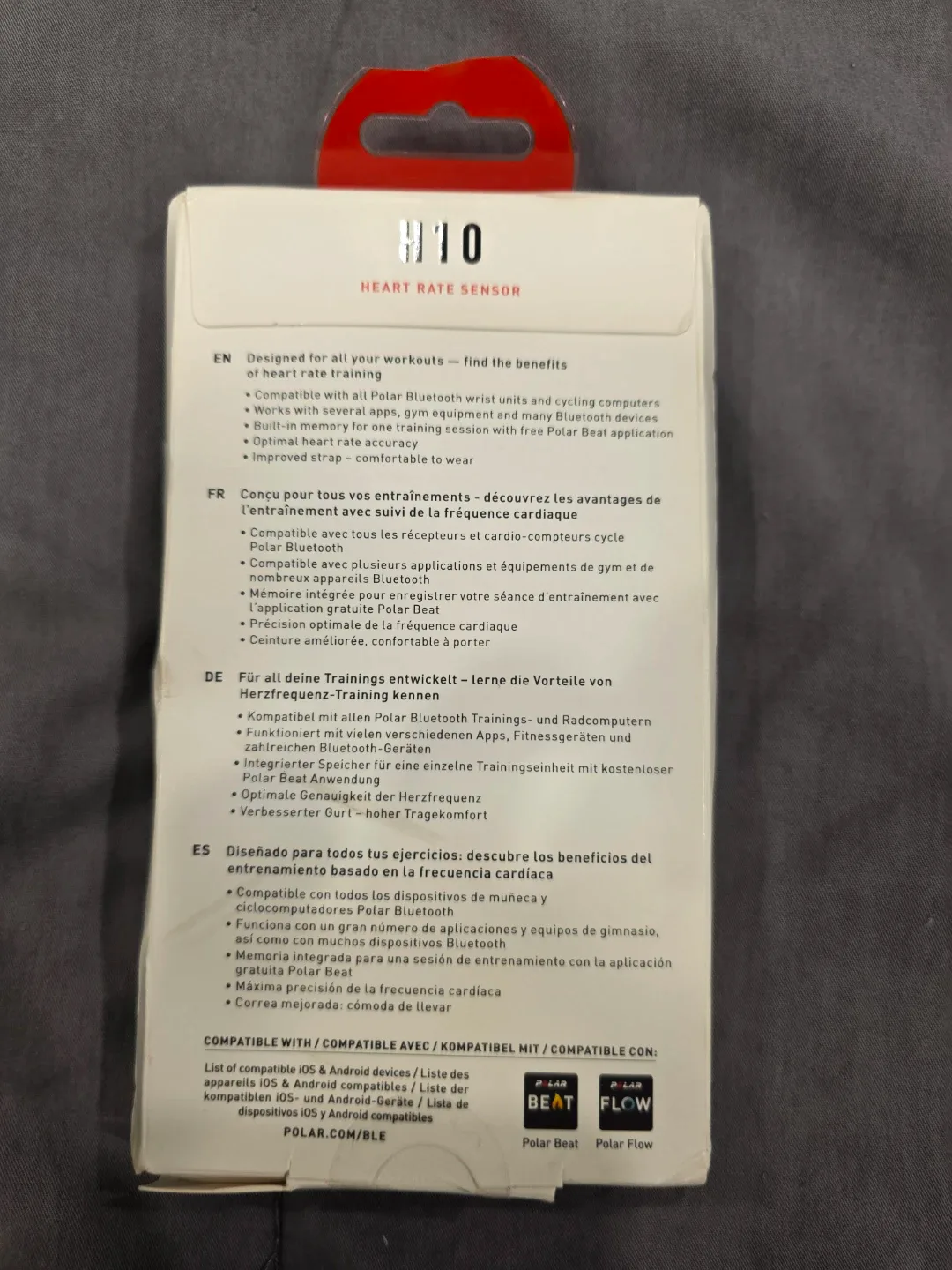 Polar H10 Heart Rate Sensor - M-XXL image indicator(3)