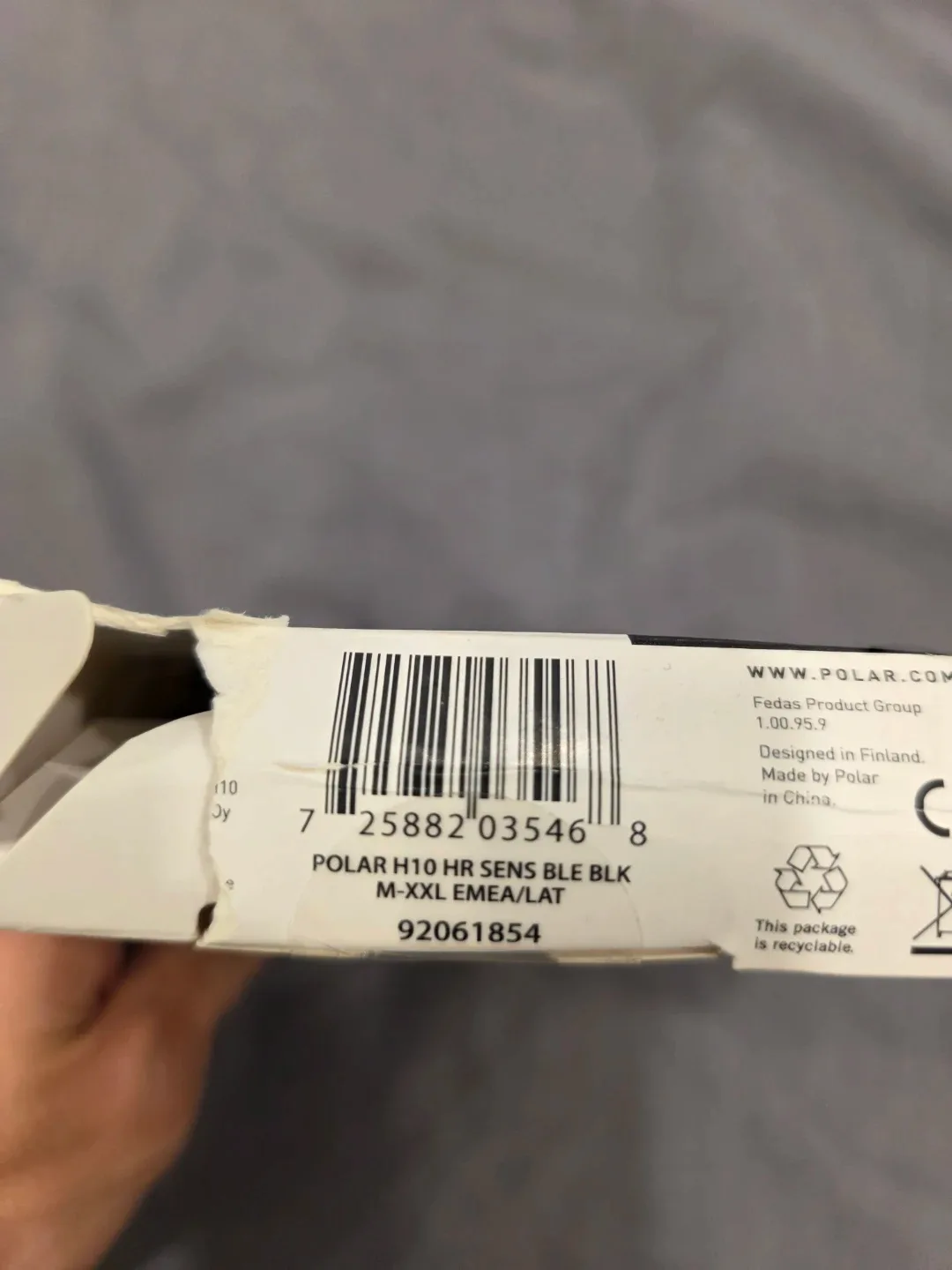 Polar H10 Heart Rate Sensor - M-XXL image indicator(4)