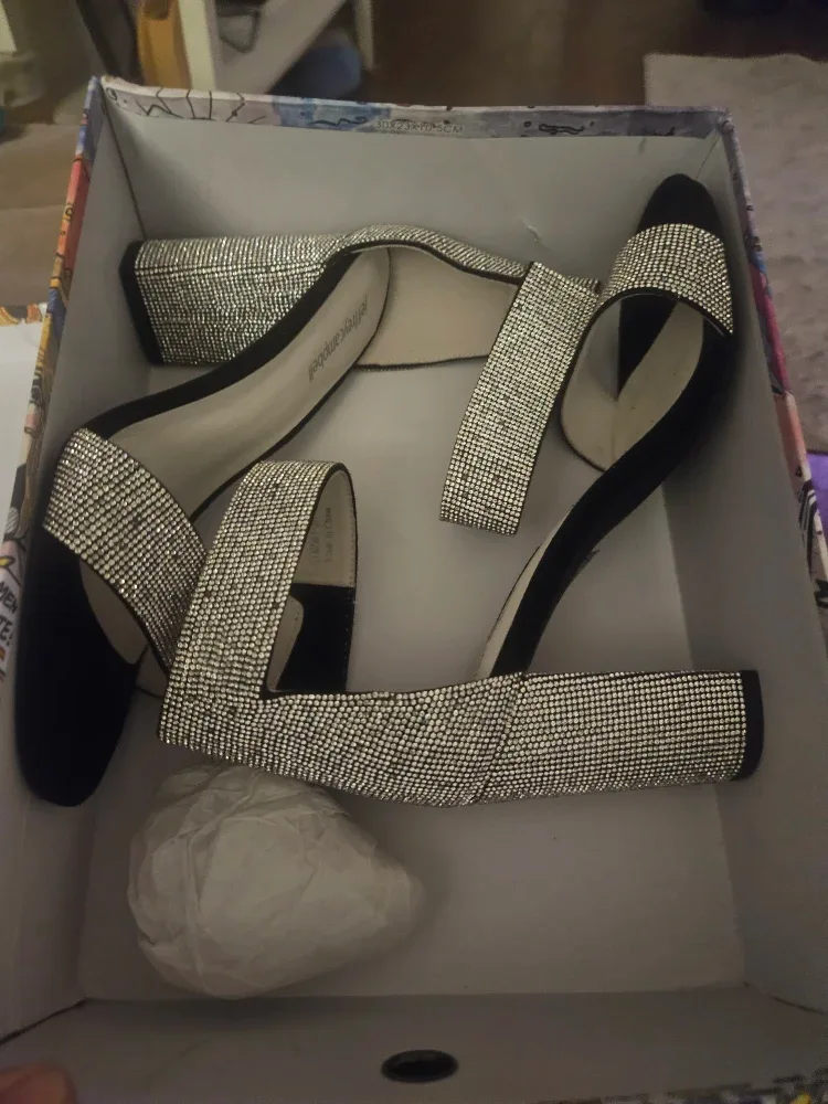 Jeffrey Campbell Rhinestone Heels, Size 7