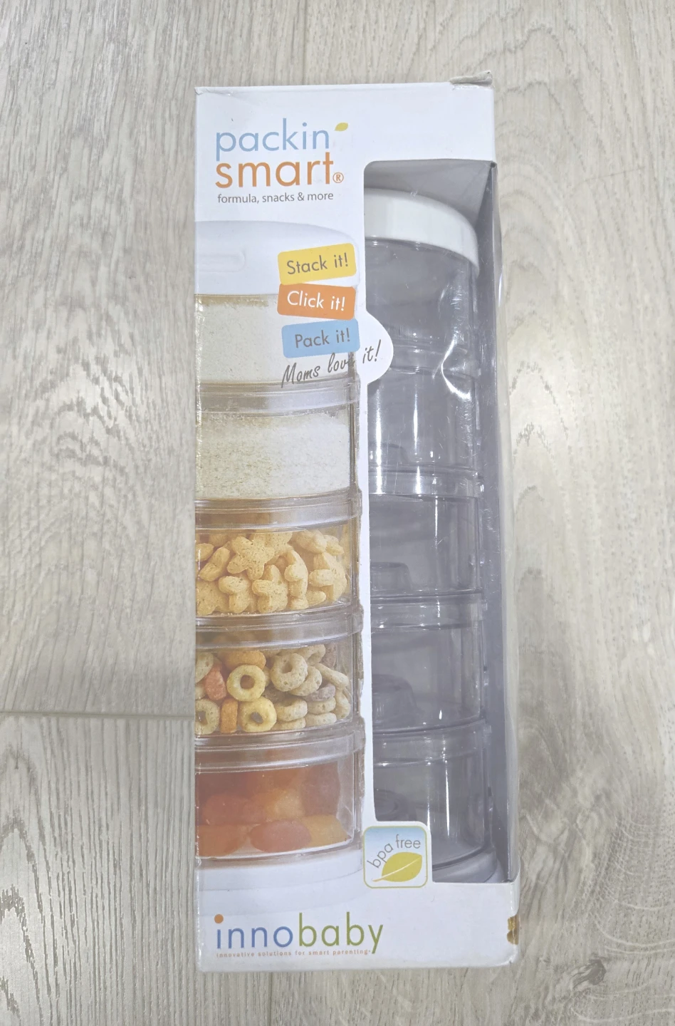 Snack stacker - Packin' Smart snacks & formula more