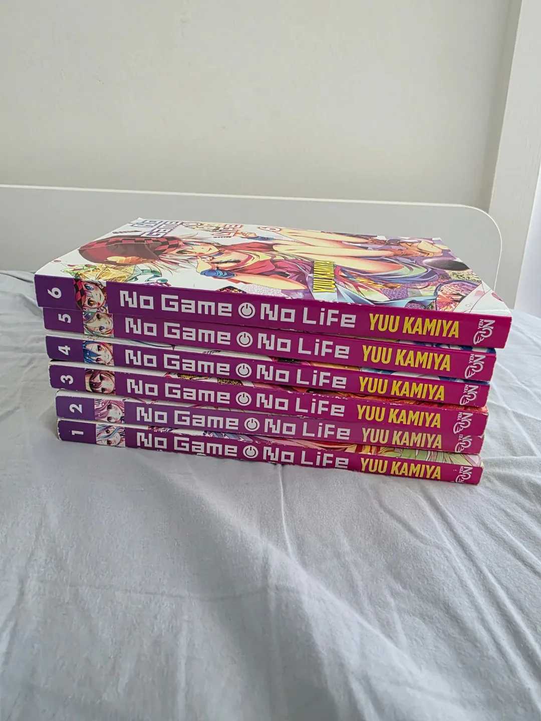 No Game No Life (NGNL) Light Novel Series Volumes 1-6