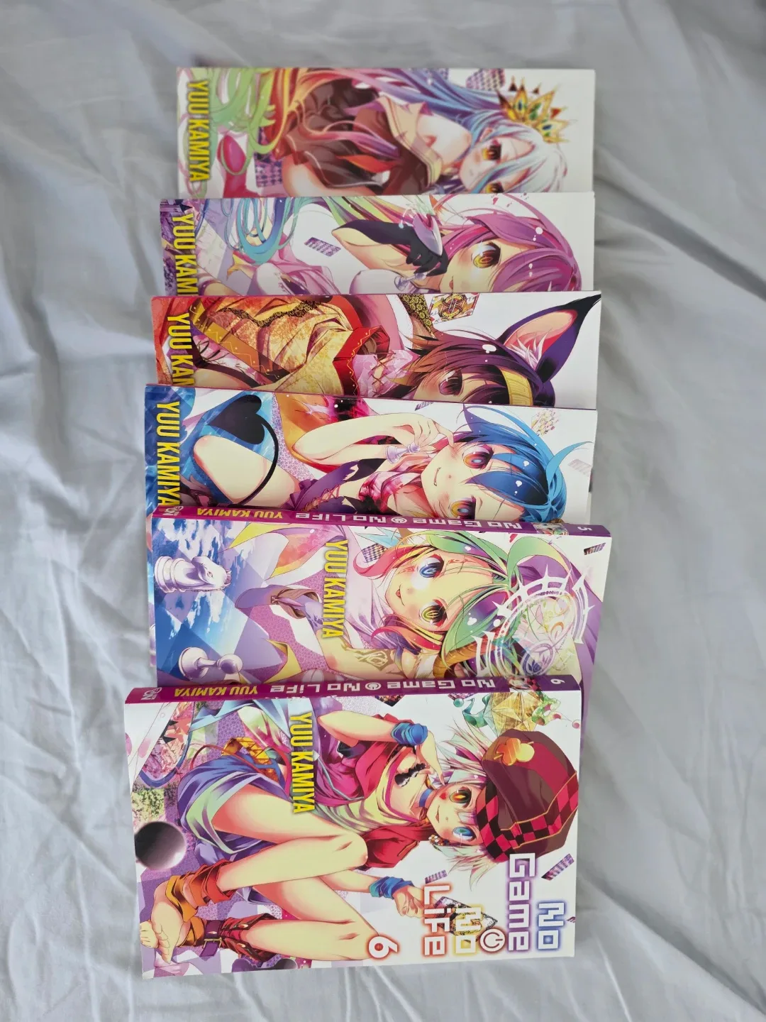 No Game No Life (NGNL) Light Novel Series Volumes 1-6 image indicator(2)
