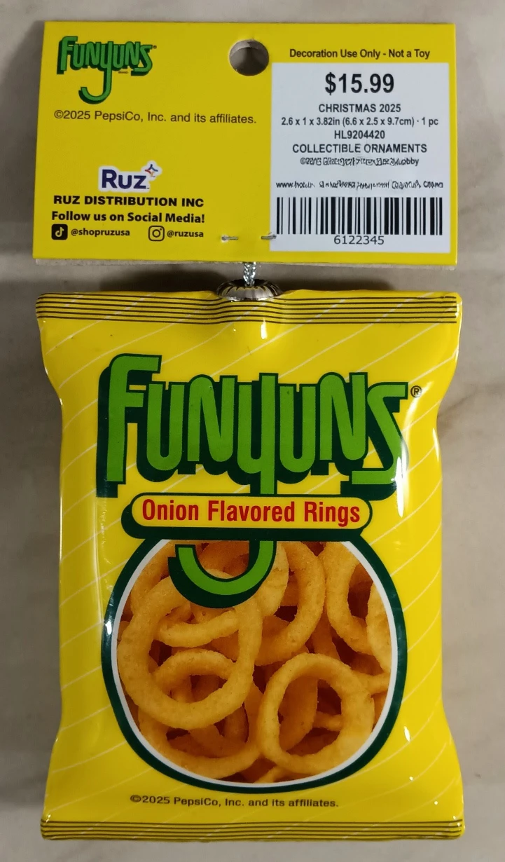 Funyuns Ornament (Brand New) - photo 2