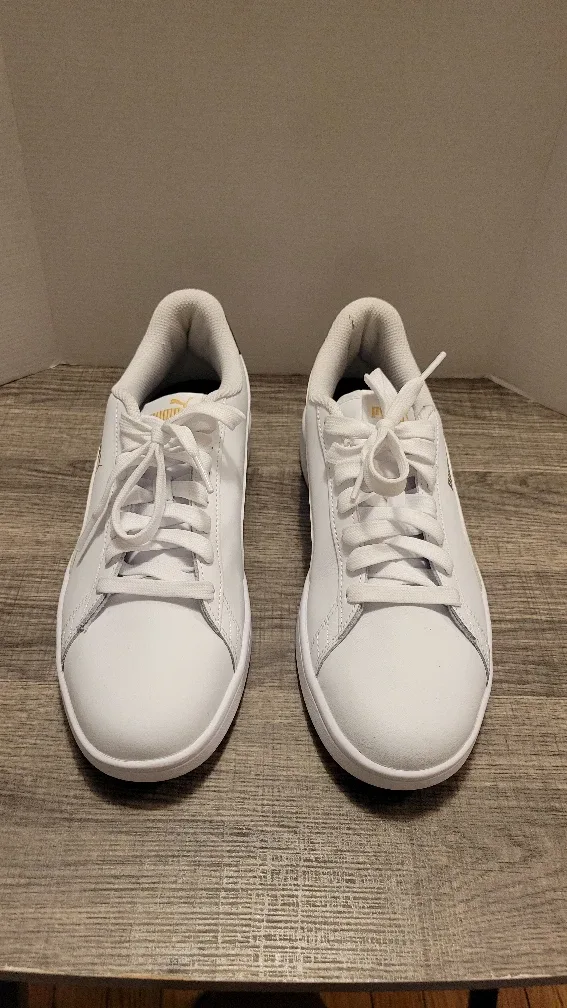 Puma Smash Buck US 9 White Sneakers image indicator(5)