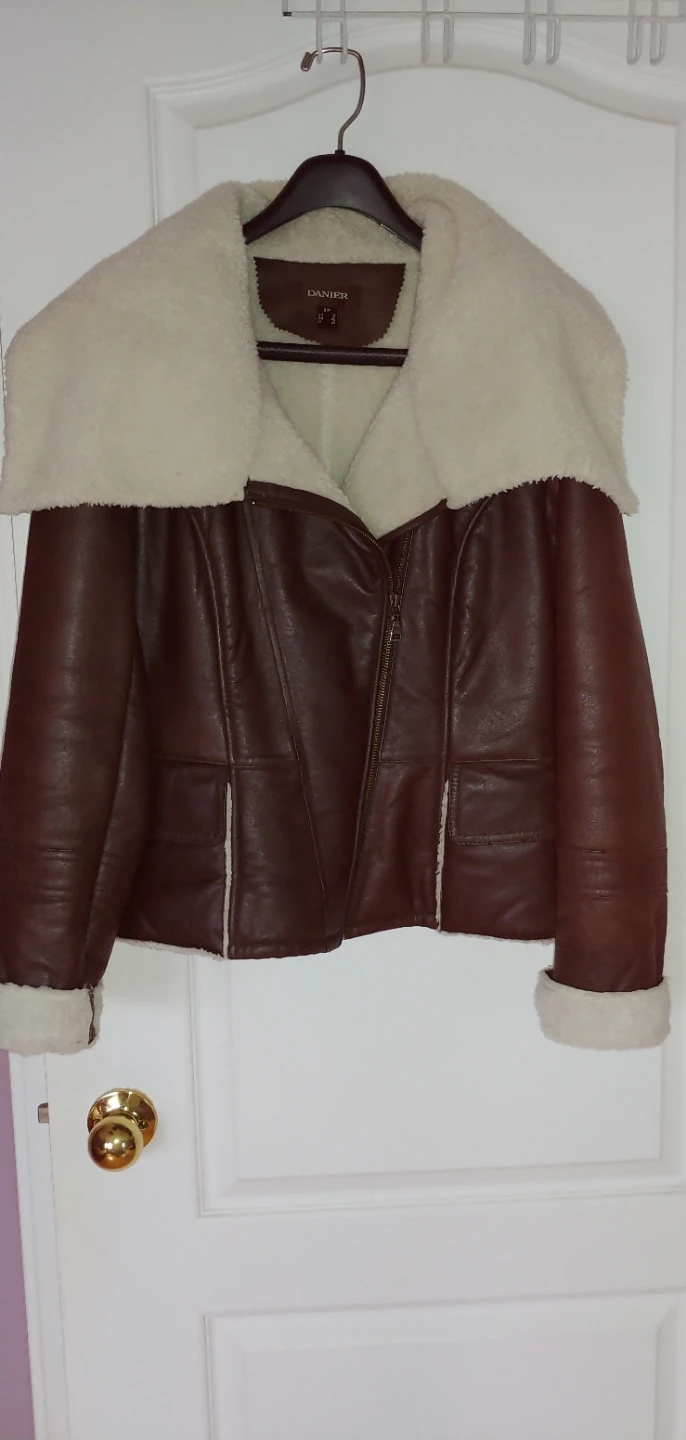 Danier Genuine Leather Brown Jacket