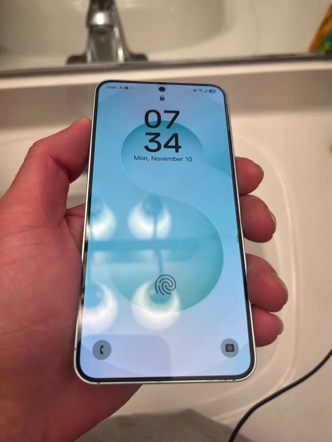 Samsung Galaxy S25 Mint edition 128 GB Like New!!! image indicator(3)