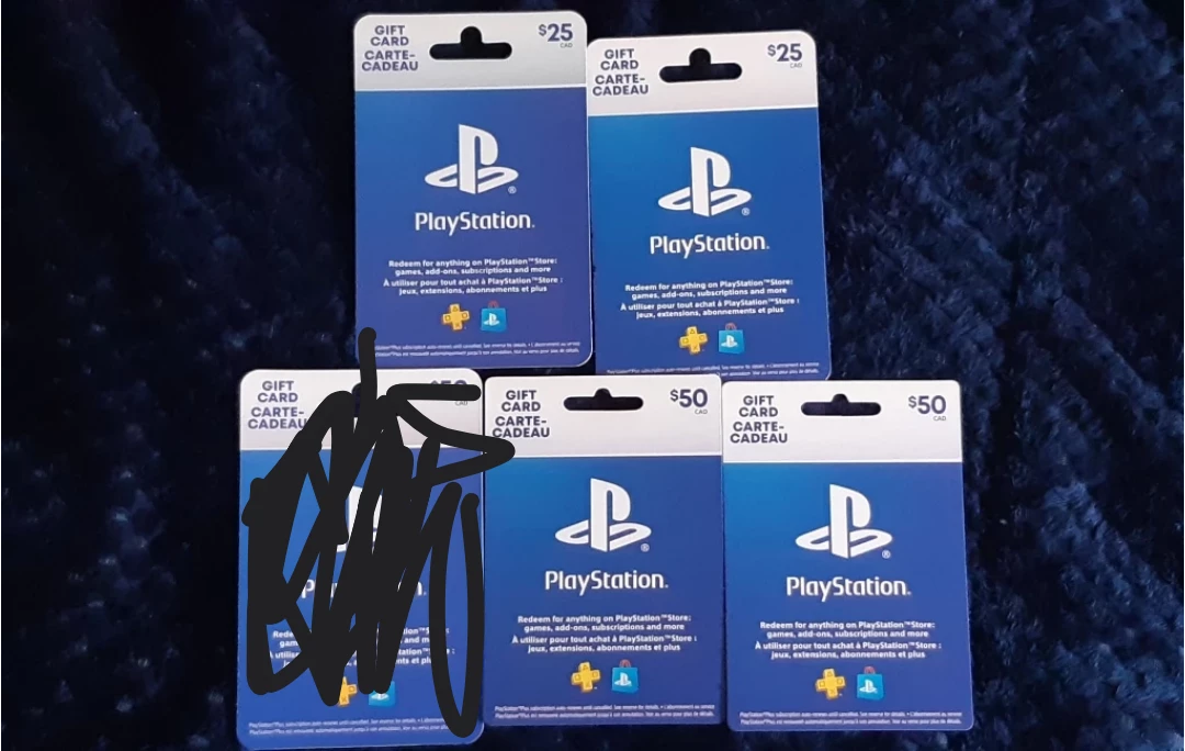 Playstation Giftcards