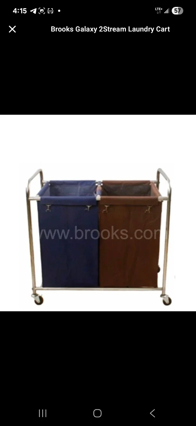 Brooks Galaxy 2Stream Laundry Cart image indicator(2)