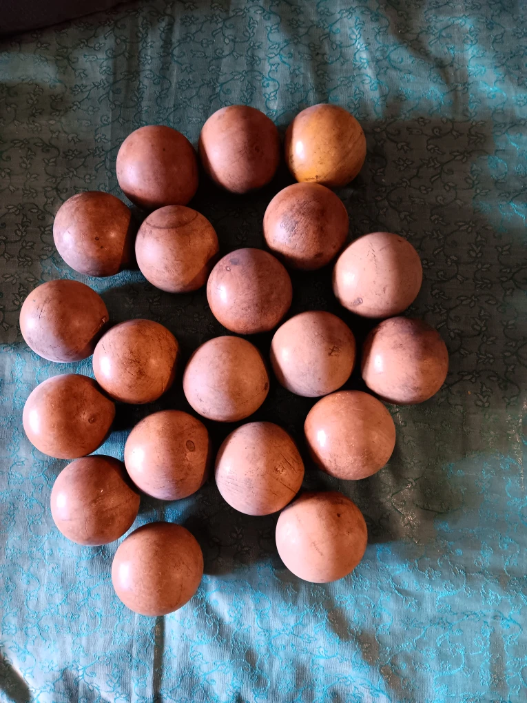 Vintage Wooden Balls
