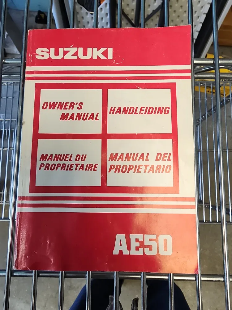 Suzuki AE50 Owner's Manual